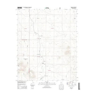 2013 Map of Mangas, 2013 Print
