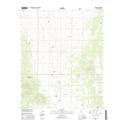 2017 Map of Mangas, 2017 Print