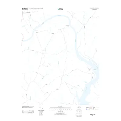 2013 Map of Mangum, 2013 Print