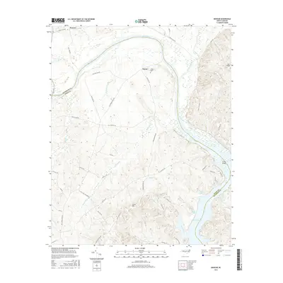 2016 Map of Mangum, 2016 Print
