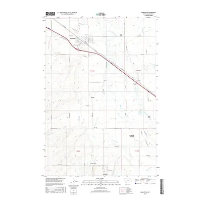 2017 Map of Manhattan, 2017 Print
