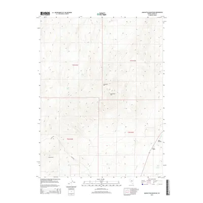 2015 Map of Manhattan Mountain, 2015 Print