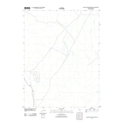 2011 Map of Manhattan Mountain NE, 2011 Print