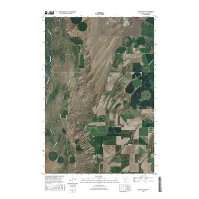 2017 Map of Manhattan SW, 2017 Print