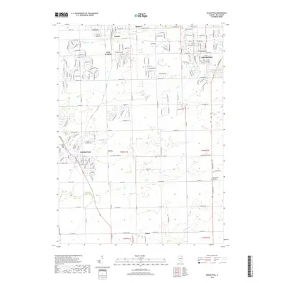2018 Map of Manhattan, 2018 Print