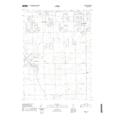 2021 Map of Manhattan, 2021 Print