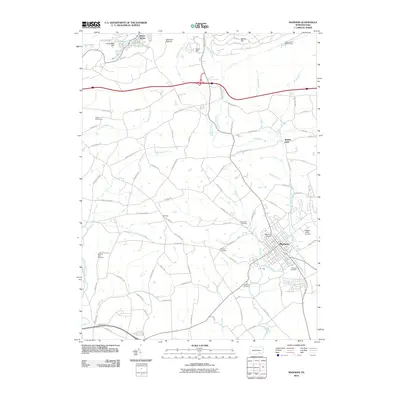 2010 Map of Manheim, 2010 Print