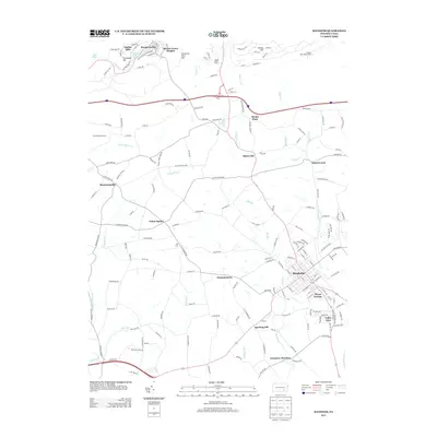 2013 Map of Manheim, 2013 Print
