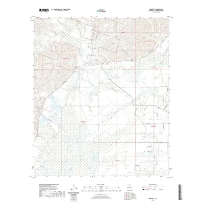 2020 Map of Manifest, 2020 Print