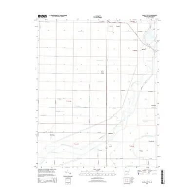 2014 Map of Manila South, 2014 Print