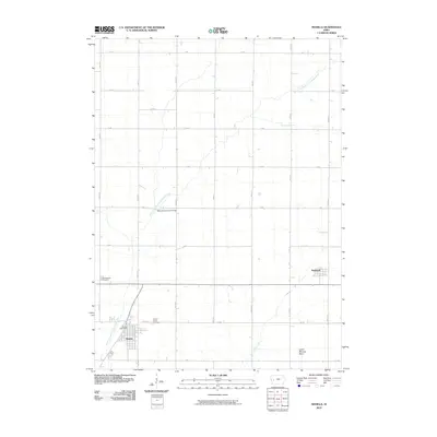 2010 Map of Manilla, 2010 Print
