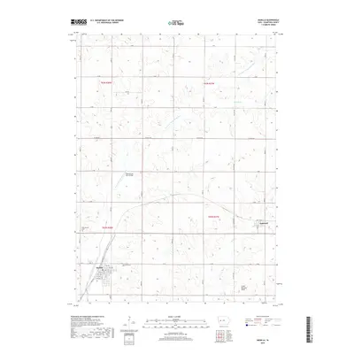 2018 Map of Manilla, 2018 Print