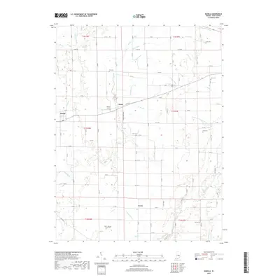 2019 Map of Manilla, 2019 Print