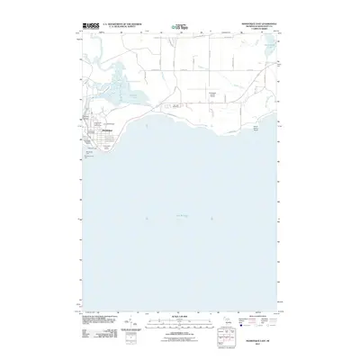 2011 Map of Manistique East, 2011 Print
