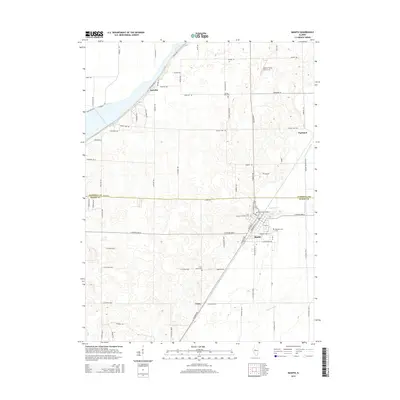 2015 Map of Manito, 2015 Print