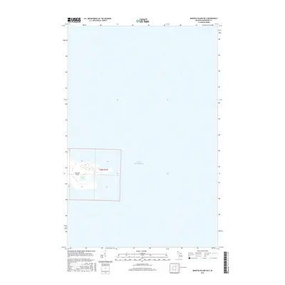 2017 Map of Manitou Island OE E, 2017 Print