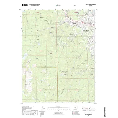 2019 Map of Manitou Springs, 2019 Print
