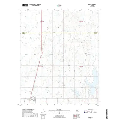 2018 Map of Manitou, 2018 Print