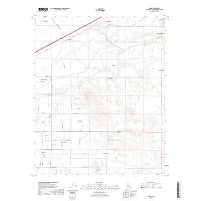 2018 Map of Manix, 2018 Print