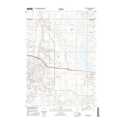 2016 Map of Mankato East, 2016 Print