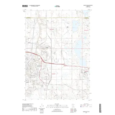 2019 Map of Mankato East, 2019 Print