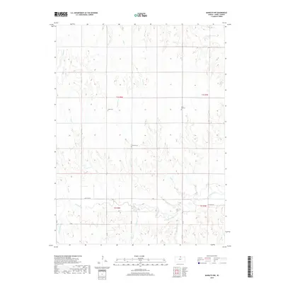 2018 Map of Mankato NW, 2018 Print