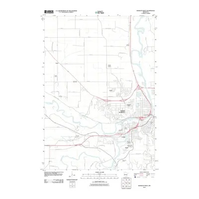 2010 Map of Mankato West, 2010 Print