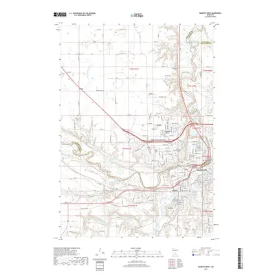 2019 Map of Mankato West, 2019 Print