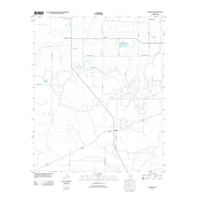 2012 Map of Mankins, 2012 Print