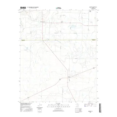 2016 Map of Mankins, 2016 Print