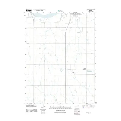 2011 Map of Manley, 2011 Print
