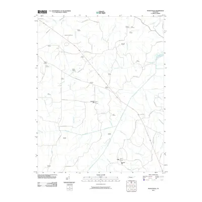 2010 Map of Manleyville, 2010 Print
