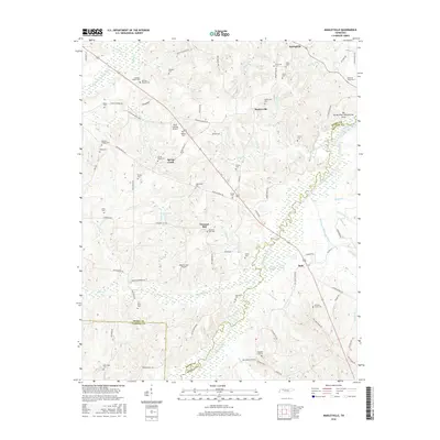 2016 Map of Manleyville, 2016 Print