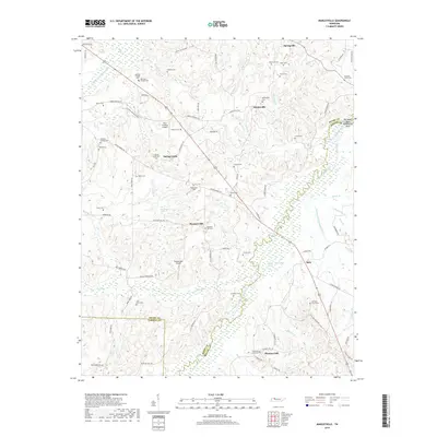 2019 Map of Manleyville, 2019 Print