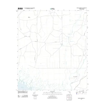 2012 Map of Manlin Hammock, 2012 Print