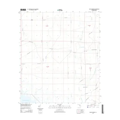 2015 Map of Manlin Hammock, 2015 Print