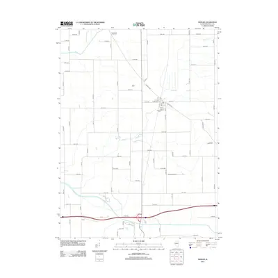 2012 Map of Manlius, 2012 Print