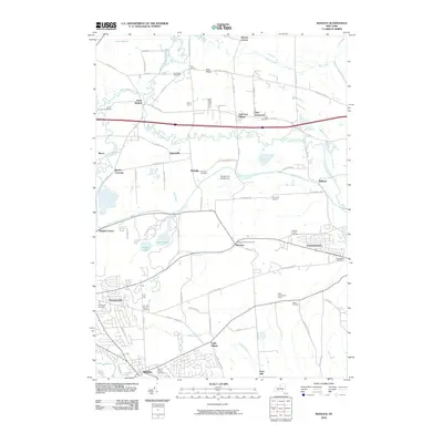 2010 Map of Manlius, 2010 Print