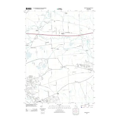 2013 Map of Manlius, 2013 Print