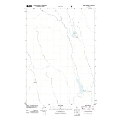2011 Map of Mann Creek NW, 2011 Print