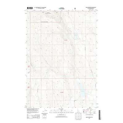2013 Map of Mann Creek NW, 2013 Print