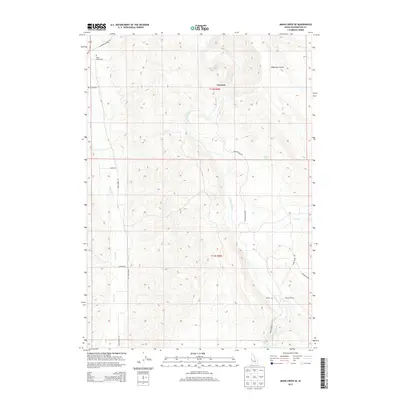 2013 Map of Mann Creek SE, 2013 Print