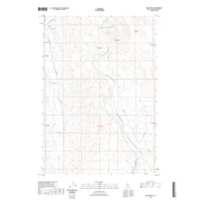 2020 Map of Mann Creek SE, 2020 Print