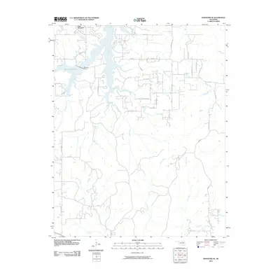 2010 Map of Mannford SE, 2010 Print