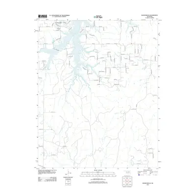 2012 Map of Mannford SE, 2012 Print