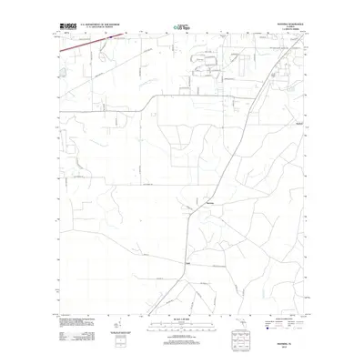 2012 Map of Manning, 2012 Print