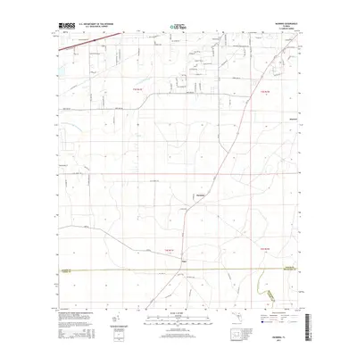 2015 Map of Manning, 2015 Print