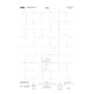 2013 Map of Manning, 2013 Print