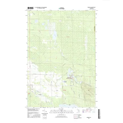 2017 Map of Manning, 2017 Print