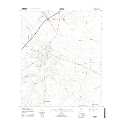 2014 Map of Manning, 2014 Print